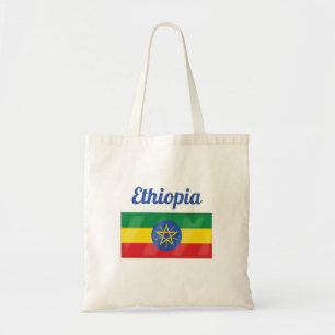 Ethiopia Flag Tote Bag