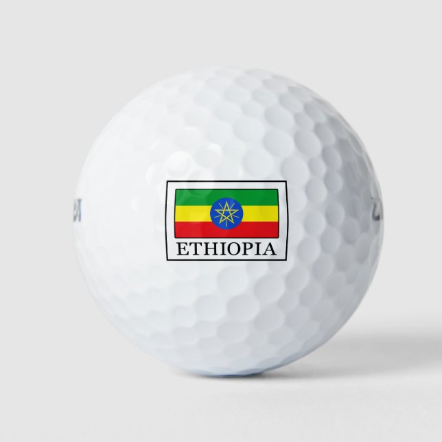 Ethiopia Golf Balls (Front)