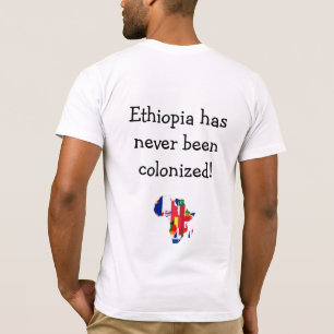 Ethiopia has never been colonised! T-Shirt