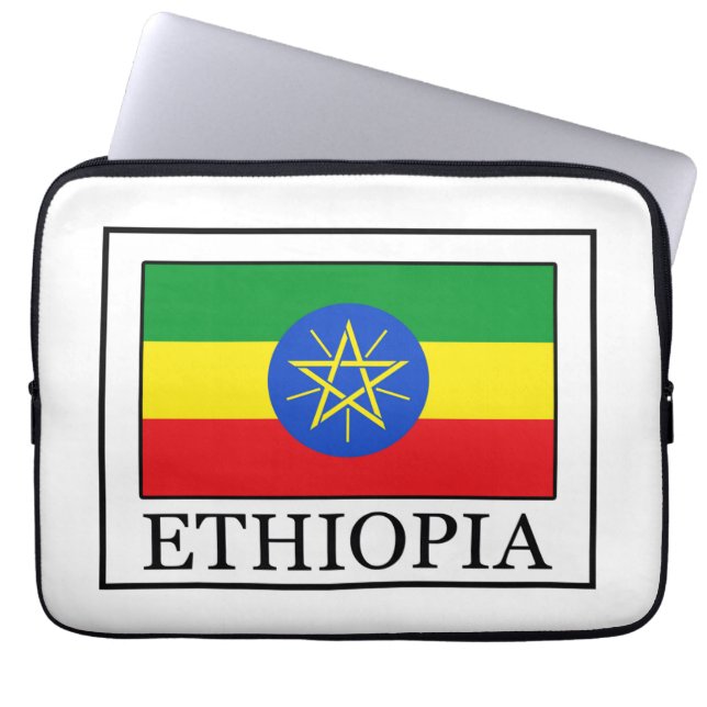 Ethiopia laptop sleeve (Front)