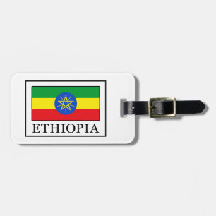 Ethiopia Luggage Tag
