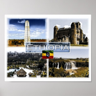 Ethiopia - Mosaic - Poster