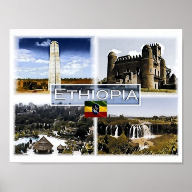 Ethiopia - Mosaic - Poster (Front)