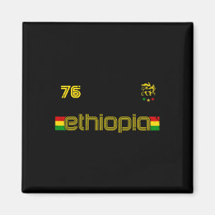Ethiopia -reggae Rastafari Jamaica Footll Soccer S Magnet