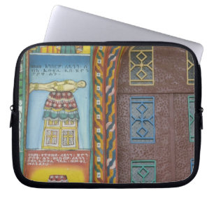 Ethiopia:  Tigray Region, Axum, Christ Church, Laptop Sleeve