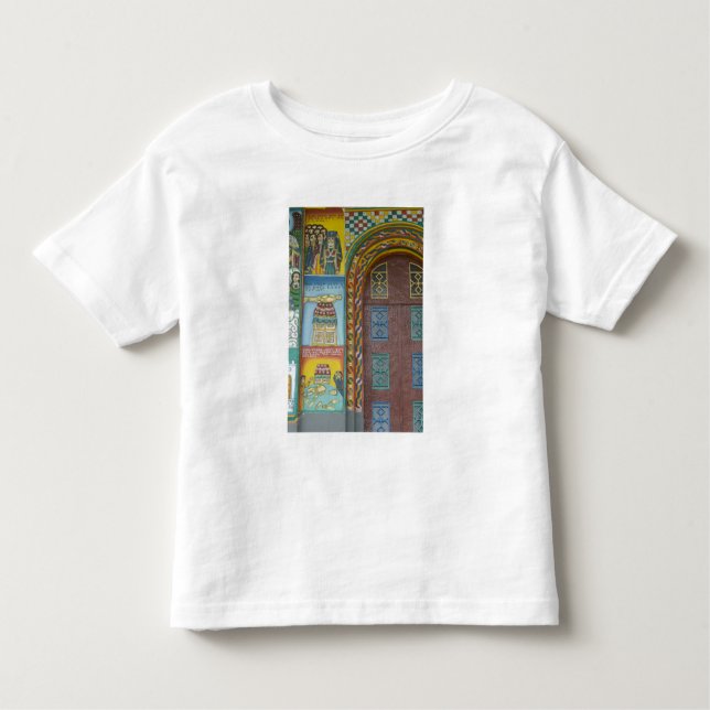 Ethiopia:  Tigray Region, Axum, Christ Church, Toddler T-Shirt (Front)
