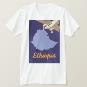 Ethiopia travel poster T-Shirt