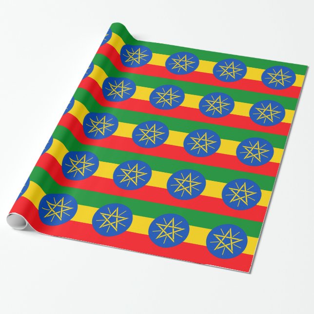 Ethiopia Wrapping Paper (Unrolled)