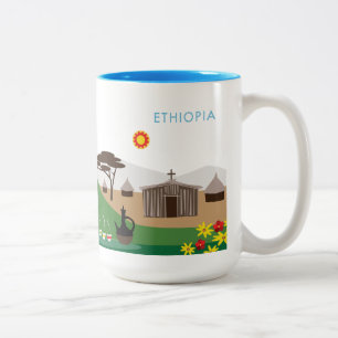 Ethiopia You Are Here Mug