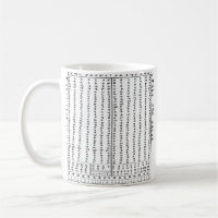 Ethiopian Alphabet Classic Mug