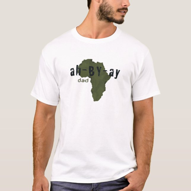 Ethiopian Amharic "Dad" Shirt (Front)