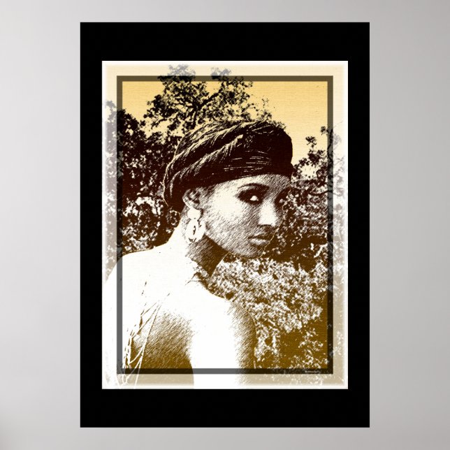 Ethiopian Beauty Poster (Front)