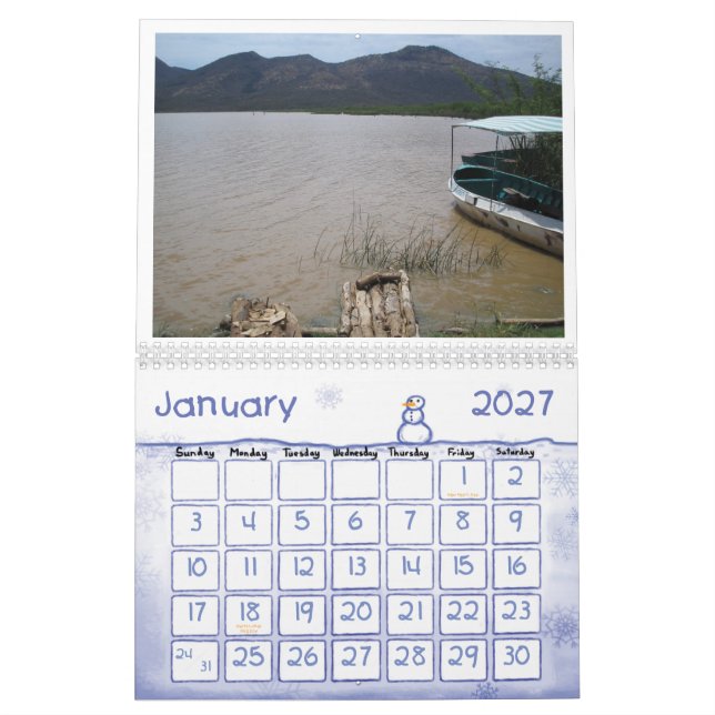 Ethiopian Calender Calendar (Jan 2027)