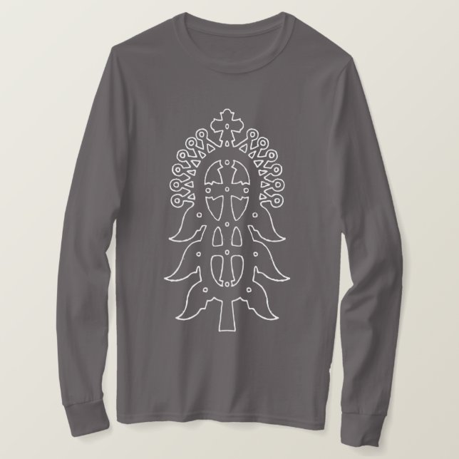 Ethiopian Cross  T-Shirt (Design Front)