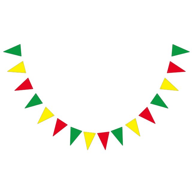 Ethiopian Decorations Bunting Flags (All)