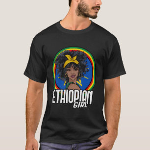 Ethiopian Ethiopia Flag T-Shirt