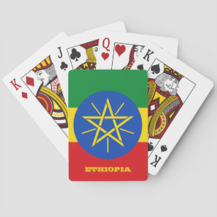 Ethiopian Flag Games, Ethiopia Playing Cards