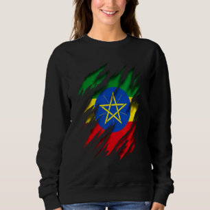 Ethiopian Flag Sweatshirt