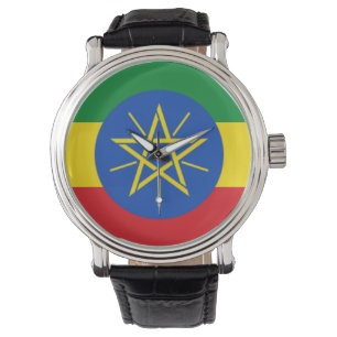 Ethiopian flag watch