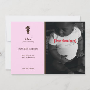 Ethiopian Girl Adoption Announcement