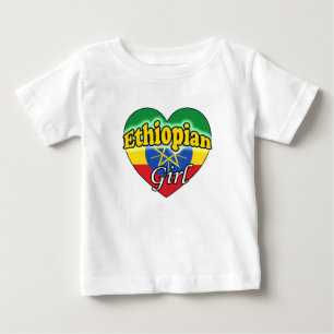 Ethiopian Girl Baby T-Shirt