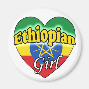 Ethiopian Girl Magnet