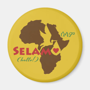 Ethiopian Hello! Magnet