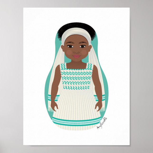 Ethiopian Matryoshka Poster (Front)