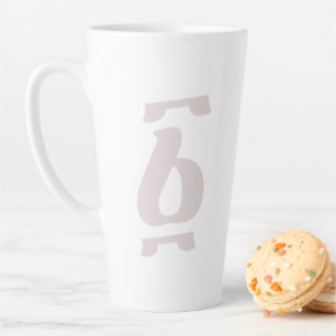 Ethiopian Number One Ahaz Geez  Latte Mug