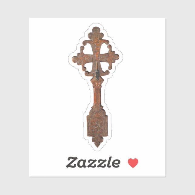 Ethiopian Orthodox Christian Cross  (Sheet)