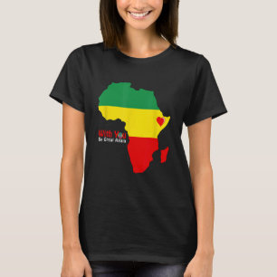 Ethiopian Pride Tshirt Dr Abiy Ahmed Stand with Et