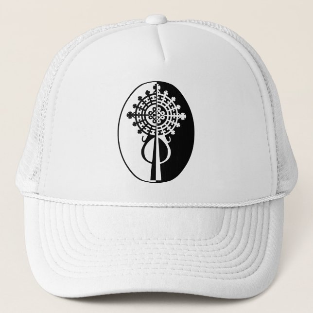 Ethiopian Processional Cross-II Trucker Hat (Front)