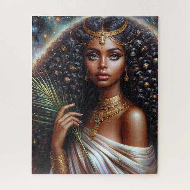 Ethiopian Queen Cassiopeia Greek Mythology Jigsaw Puzzle (Vertical)