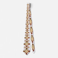 Ethiopian Rootz Meskel Cross Neck Tie