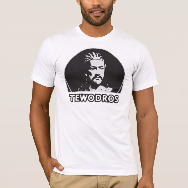 Ethiopian Tewodros T-Shirt (Front)