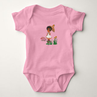 Ethiopian Traditional Art Baby Bodysuit