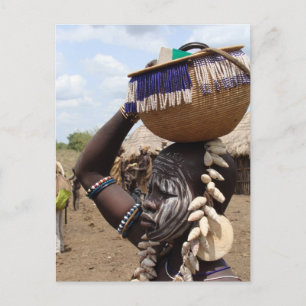 Ethiopian Woman 6 Postcard