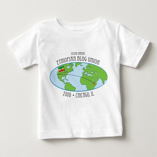 EthiopianBlogUnion09 Baby T-Shirt (Front)