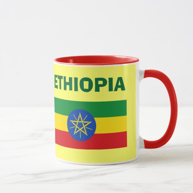 Ethiopiav- ET Code Flag Mug (Right)