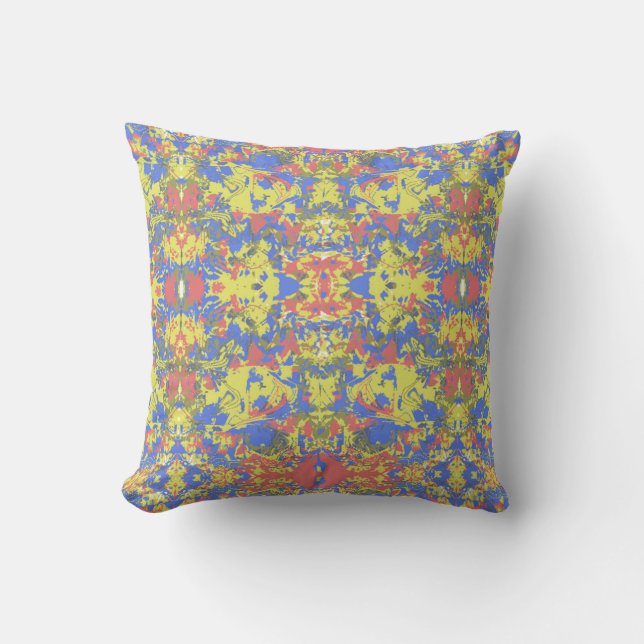 Ethnic Abstract Pattern Cushion (Front)