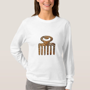 Ethnic African Adinkra Symbol Duafe T-Shirt