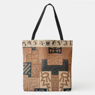 Ethnic African Background Tote Bag