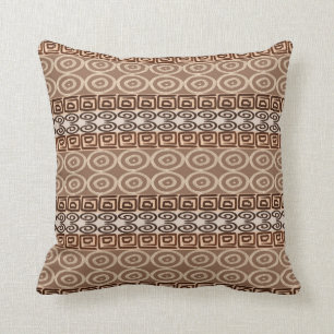 Ethnic african hand-drawn  pattern. cushion