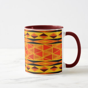 Ethnic African mug design