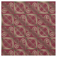 Ethnic African pattern with Adinkra symbols