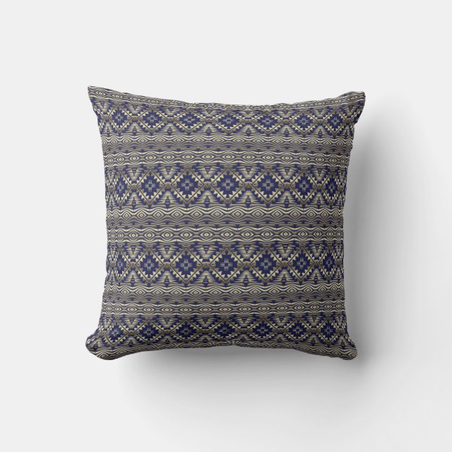 ethnic african seamless pattern cushion (Front)