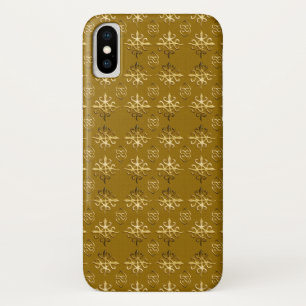 Ethnic african tribal pattern. Adinkra. iPhone X Case