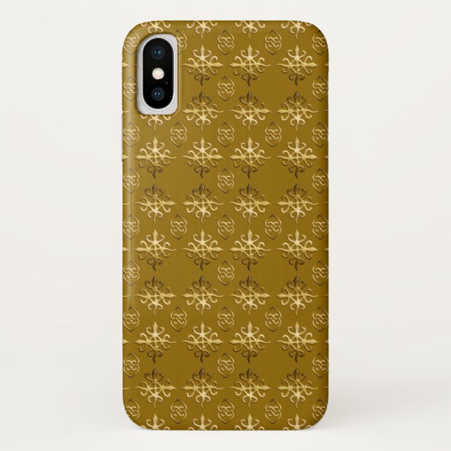 Ethnic african tribal pattern. Adinkra Symbols Case-Mate iPhone Case (Back)