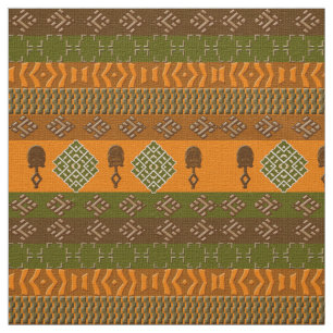 ethnic african tribal pattern fabric