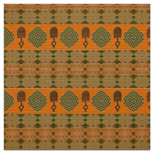 ethnic african tribal pattern fabric